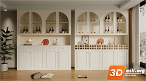 Wine cabinet Skp Files